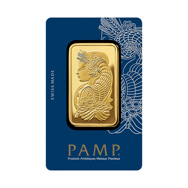 Goudbaar 50 gram Pamp Suisse 