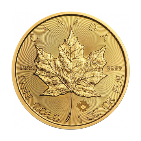 Gouden Maple Leaf munt 1 troy ounce 