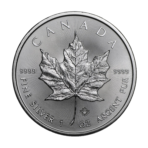 Zilveren Maple Leaf 1 troy ounce