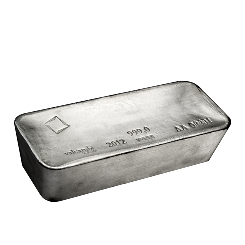 Zilverbaar 1000 troy ounce btw-vrij 